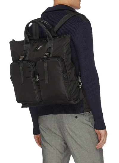 Shop Prada Nylon Backpack