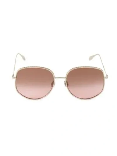 Shop Dior 2 58mm Round Sunglasses In Pink