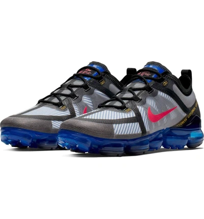 Shop Nike Air Vapormax 2019 Sneaker In Black/ Bright Crimson/ Blue