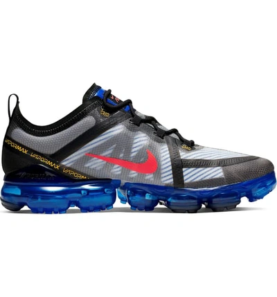 Shop Nike Air Vapormax 2019 Sneaker In Black/ Bright Crimson/ Blue