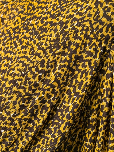 Shop Isabel Marant Jucienne Leopard Print Dress In Animalier