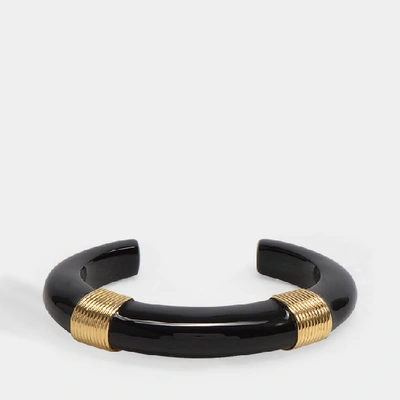 Shop Aurelie Bidermann Katt Bracelets In Black