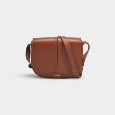 Shop Apc Betty Hobo Bag - A.p.c. - Hazelnut - Leather In Brown