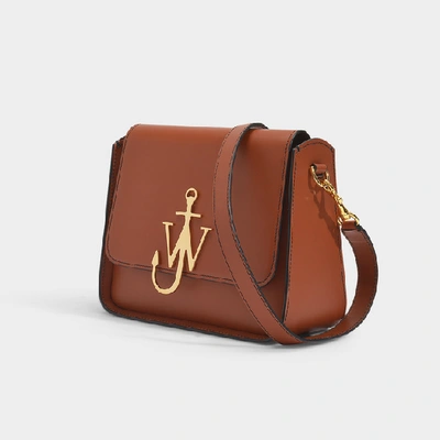Shop Jw Anderson Anchor Bag In Toffee Leather