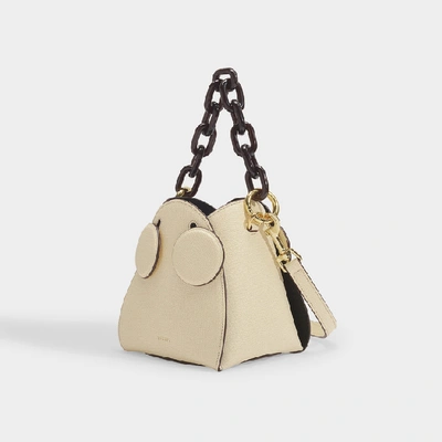 Shop Yuzefi Pepper Handbag In Vanilla Calfskin