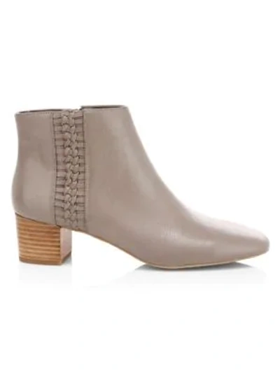 Shop Jack Rogers Women's Tinsley Leather Booties In French Grey