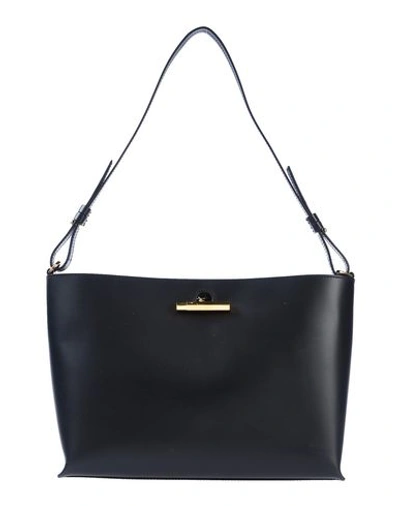Shop Sophie Hulme Shoulder Bag In Black