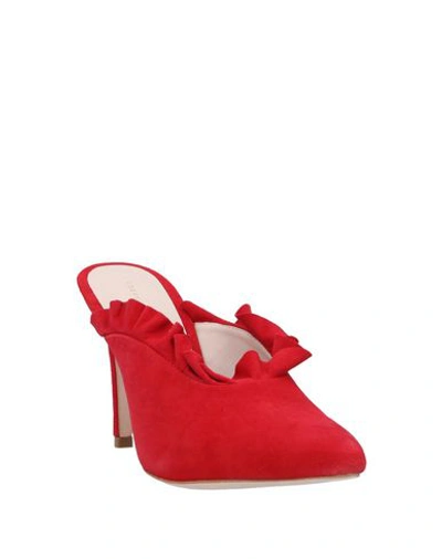 Shop Loeffler Randall Mules And Clogs In Red