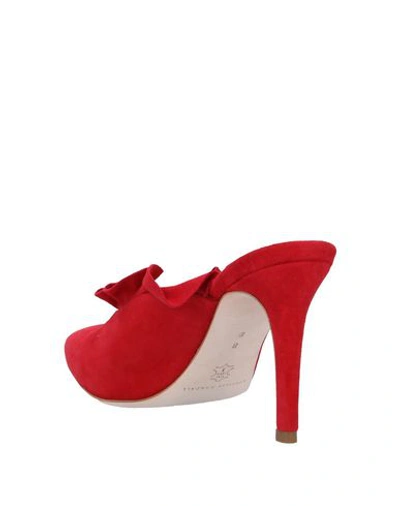 Shop Loeffler Randall Mules And Clogs In Red