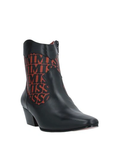 Shop Missoni Ankle Boot In Black