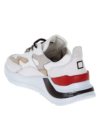 Shop Date Fuga Megatron Sneakers In White