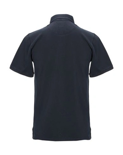 Shop Fedeli Polo Shirt In Dark Blue