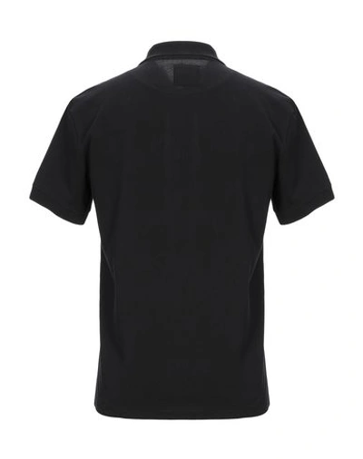 Shop Moose Knuckles Polo Shirts In Black