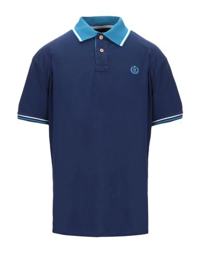 Shop Henri Lloyd Polo Shirt In Dark Blue