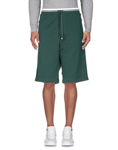 Dolce & Gabbana Bermudas In Green