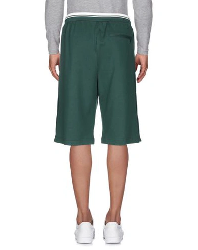 Dolce & Gabbana Bermudas In Green