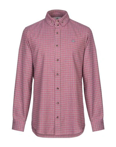 Shop Vivienne Westwood Shirts In Pink