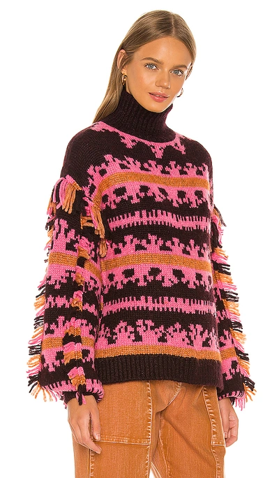 Shop Ulla Johnson Lubina Pullover In Fuchsia