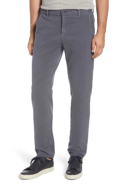 Shop Ag Marshall Slim Fit Chino Pants In Gravel Grey