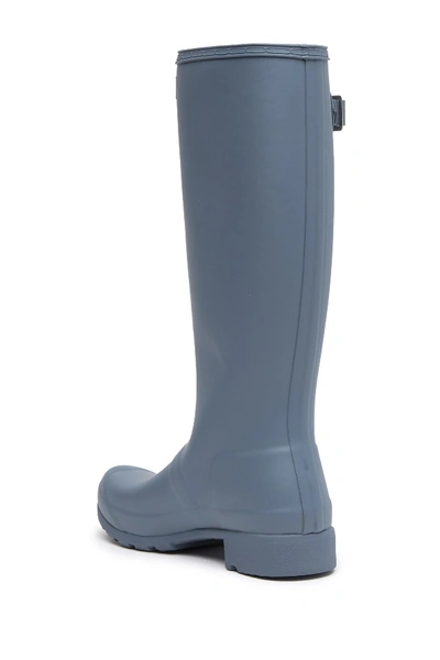 Shop Hunter Tour Packable Waterproof Rain Boot In Gull Grey
