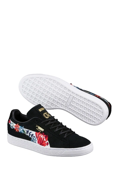 Puma Suede Hyper Embellished Sneaker In Black | ModeSens