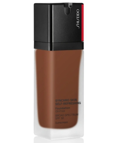 Shop Shiseido Synchro Skin Self-refreshing Foundation, 1.0 oz In 550 Jasper