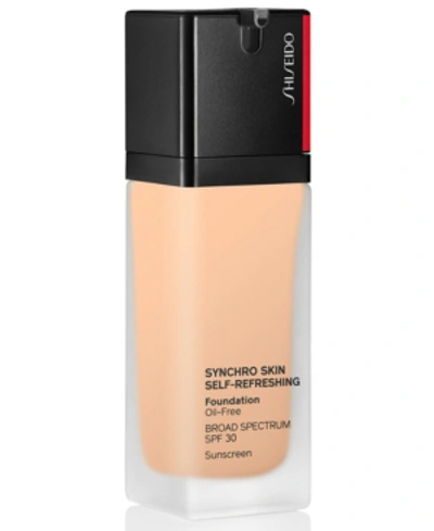 Shop Shiseido Synchro Skin Self-refreshing Foundation, 1.0 oz In 150 Lace