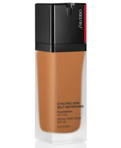 Shop Shiseido Synchro Skin Self-refreshing Foundation, 1.0 oz In 510 Suede