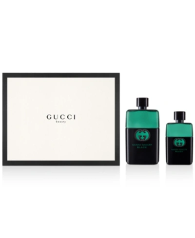 Shop Gucci Men's 2-pc. Guilty Black Eau De Toilette Gift Set