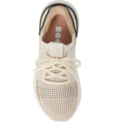 Shop Adidas Originals Ultraboost 19 Running Shoe In Chalk White/ Pale Nude/ Black