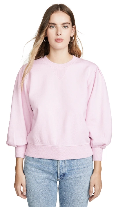 Shop Rebecca Minkoff Scarlette Sweatshirt In Pink