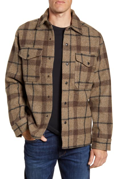 filson dark military plaid