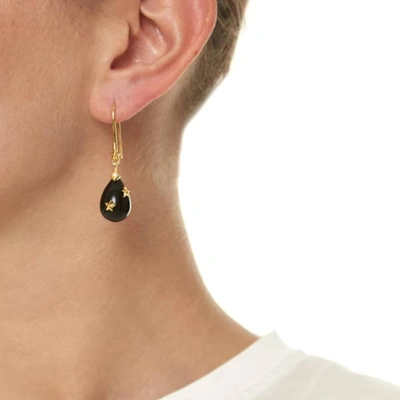 Shop Eshvi Black Onyx Earrings