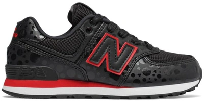 Pre-owned New Balance  574 Disney Minnie Mouse (w) In Black/red