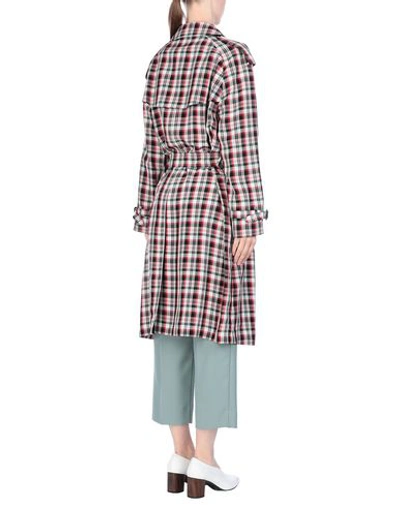 Shop Burberry Full-length Jacket In Green