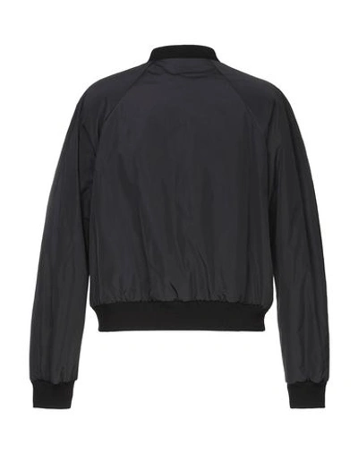 Shop Jil Sander Bomber In Black