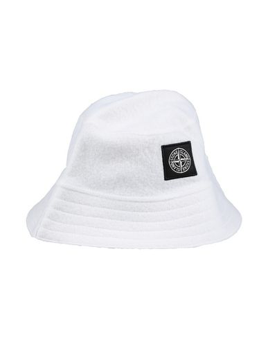 stone island cap white