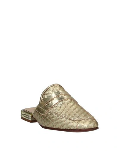 Shop Ash Loafers In Platinum