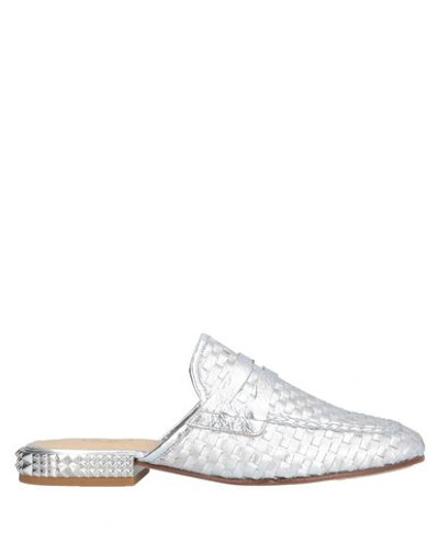 Shop Ash Loafers In Silver