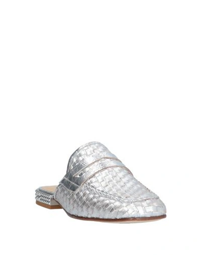 Shop Ash Loafers In Silver