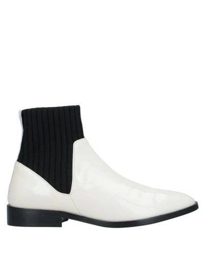 Shop Vince Ankle Boot In Ivory