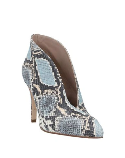 Shop Cheville Ankle Boots In Sky Blue