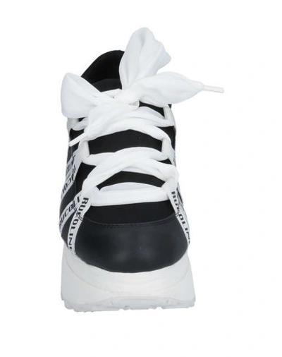 Ruco Line Logo Platform Sneakers In Black