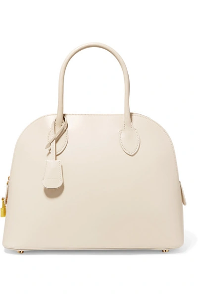 Shop The Row Lady Leather Tote In Ivory
