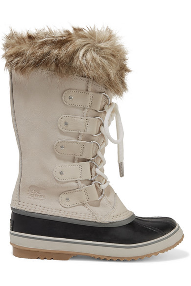 rubber boots with fur
