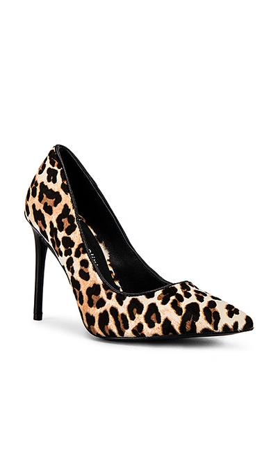 Shop Alice And Olivia Creda Pump In Natural & Black