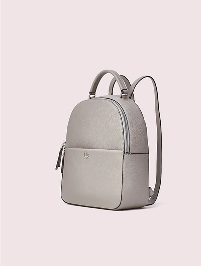 Shop Kate Spade Polly Medium Backpack In True Taupe