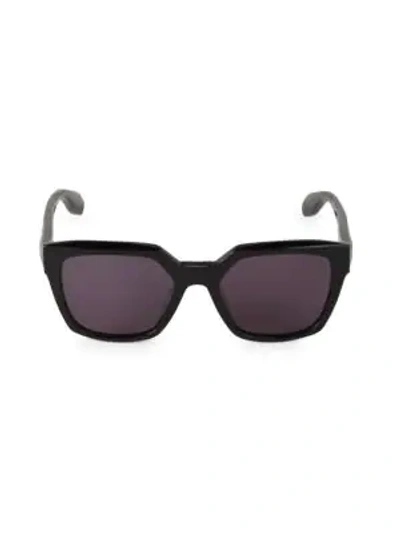 Shop Alexander Mcqueen 54mm Square Sunglasses In Black Grey