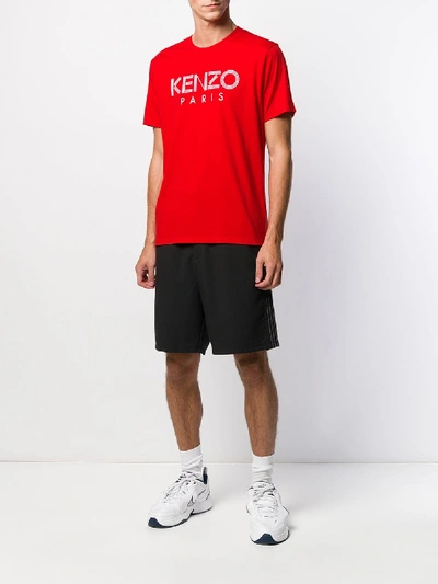 Shop Kenzo Classic Cotton T-shirt In Red