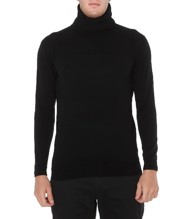 Shop Ambush Logo Sweater In Black